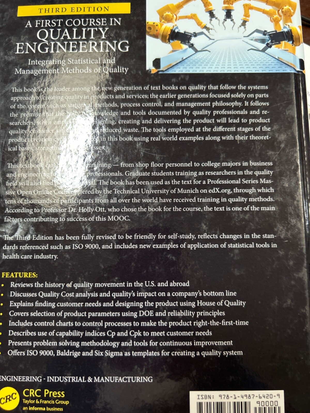 A First Course in Quality Engineering : Integrating Statistical and…