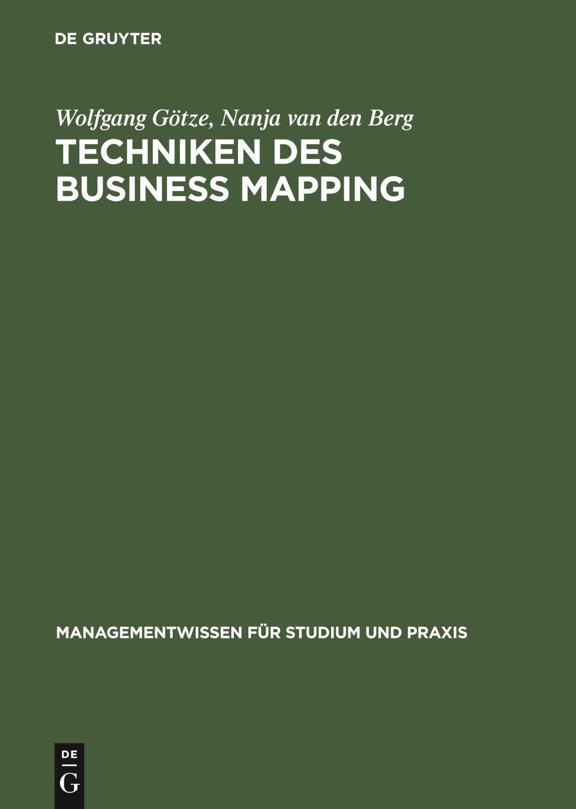 Techniken Des Business Mapping (Managementwissen Fur Studium Und Praxis) (Ger…