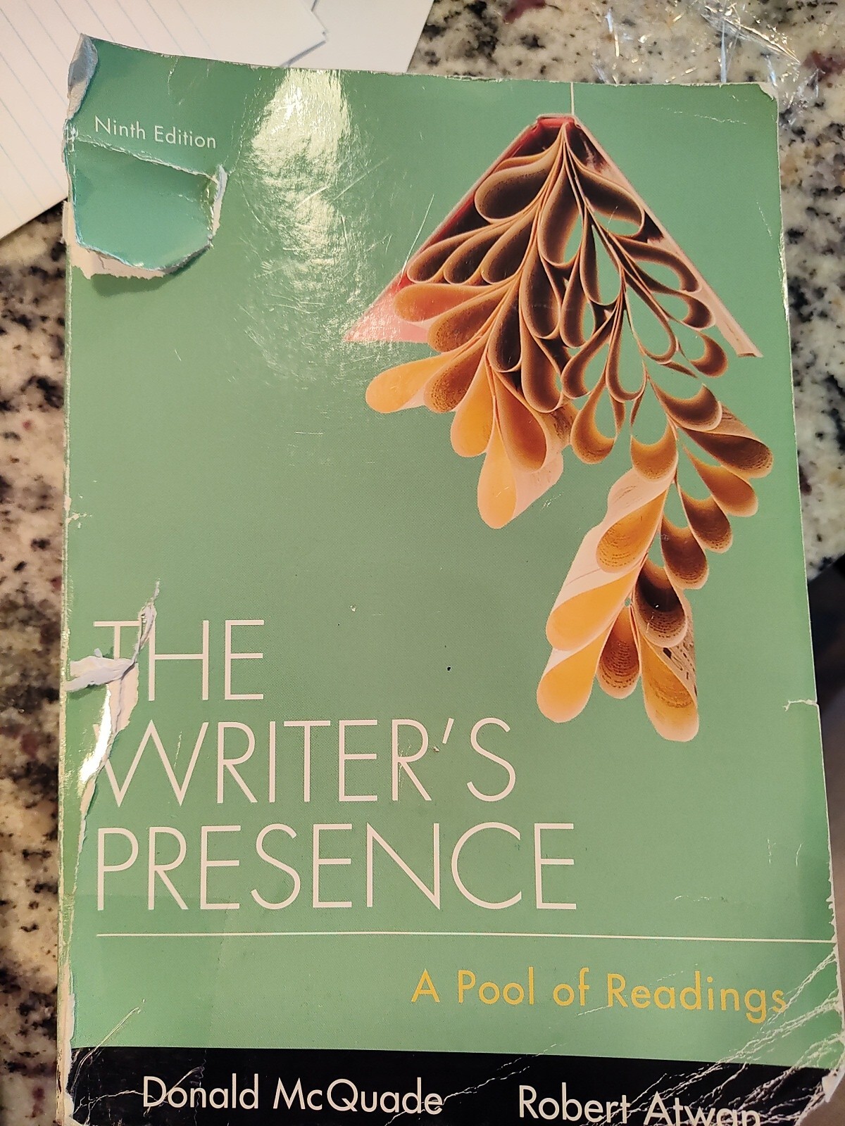The Writer’s Presence : A Pool of Readings by Atwan and McQuade 9th edition