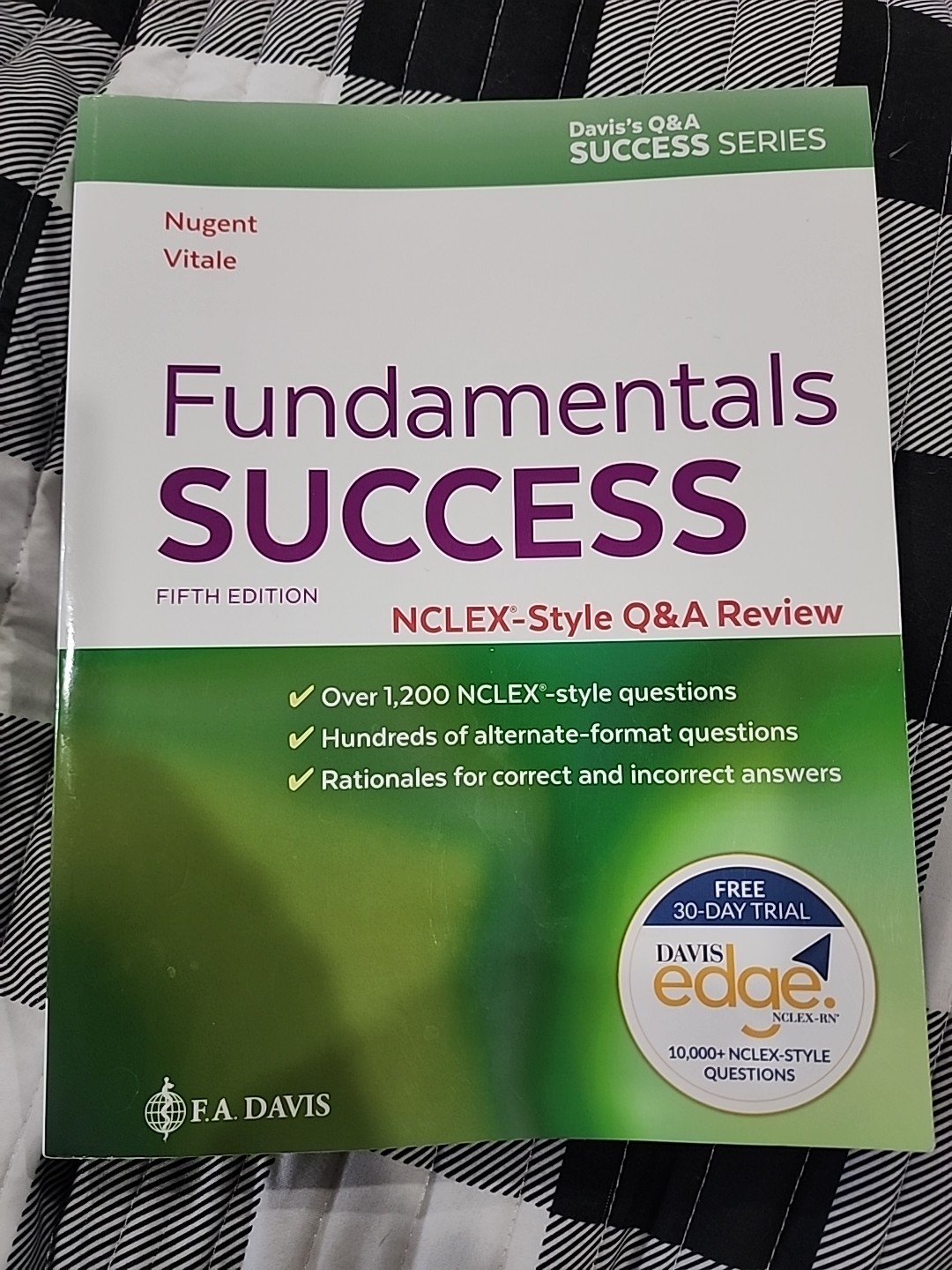 Fundamentals Success : NCLEX®-Style Q&A Review by Barbara A. Vitale and Patricia